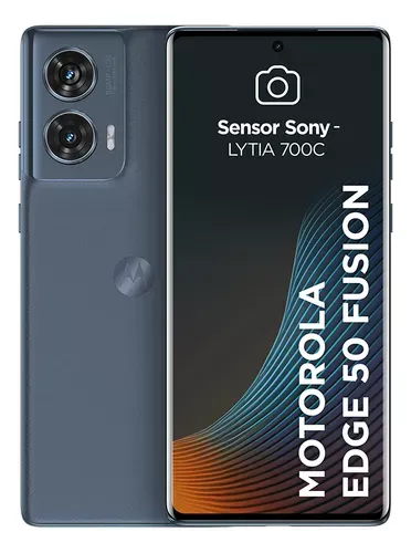 Smartphone Motorola Edge 50 Fusion 5g - 256gb 16gb (8gb Ram+8gb Ram Boost) 50mp Sony Ai Camera Ip68 Nfc - Blue Teal
